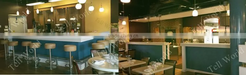 Acrylic solid surface bar counter/translucent stone bar table/modern design bar counter