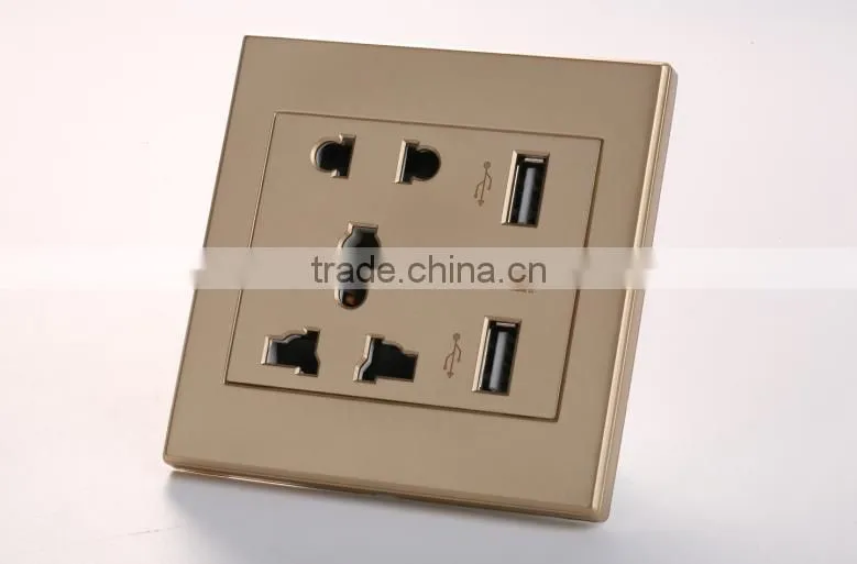 5 pin wall socket with USB hot products to sell online