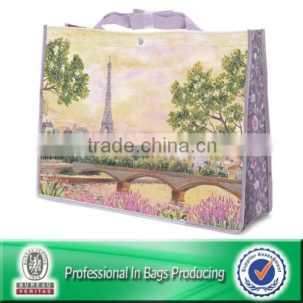 Lead-free Reusable Laminated Customize PP Woven Bag
