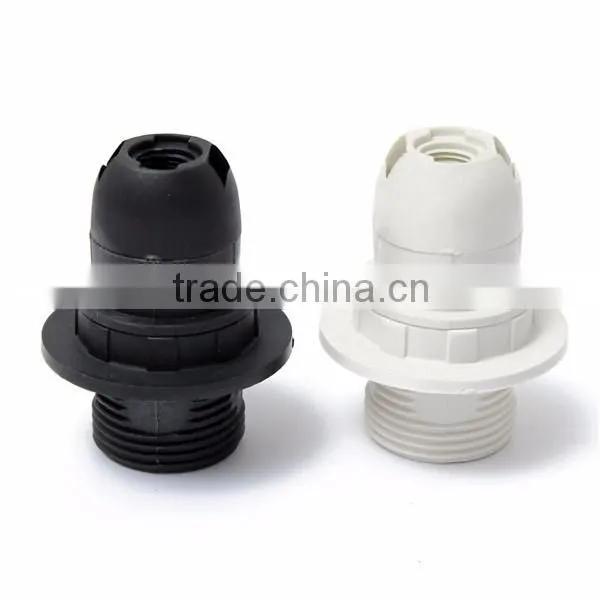 E14 Edison Pendant Socket & Lampshade Collar Ring Screw E14 Light Bulb Holder