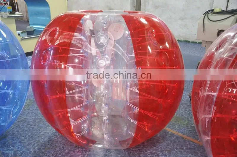 China Big discount inflatable bumper ball / bubble ball for football