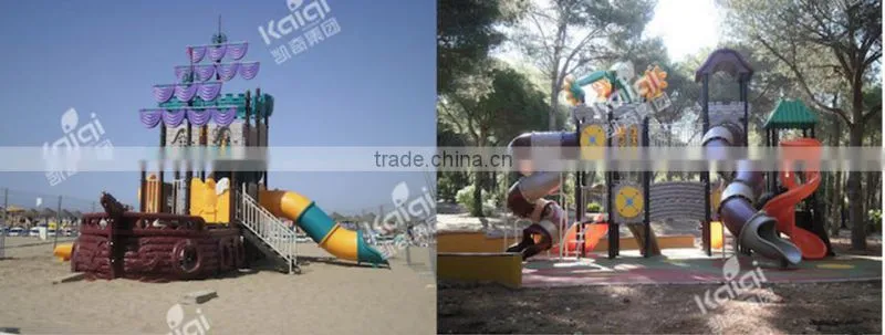 Kaiqi Playground Equipment Trampoline with high quality KQ60153B