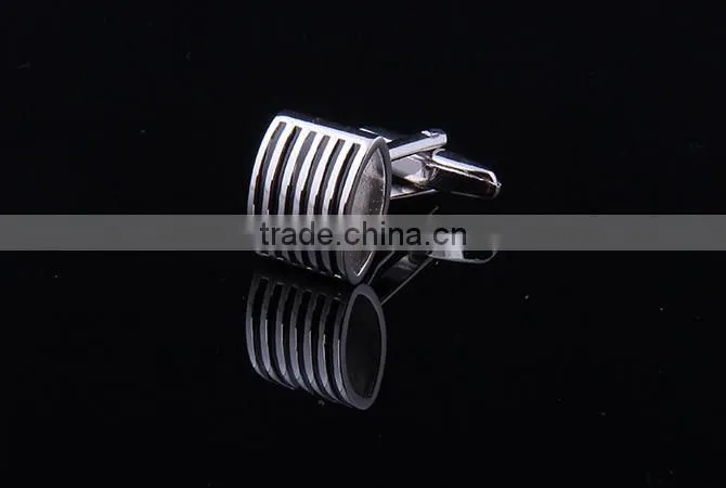 Strip Enamel Cufflink