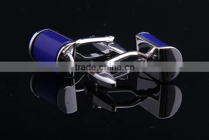 Blue Agate Inlaid Cufflink,Factory Wholesale Agate Cufflink