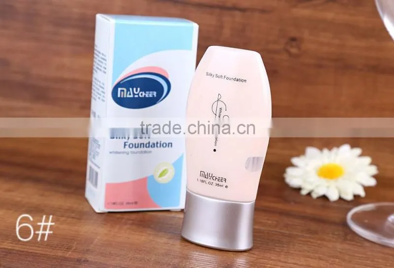 Face Use and Foundation Type skin whitening liquid foundation alibaba beauty products