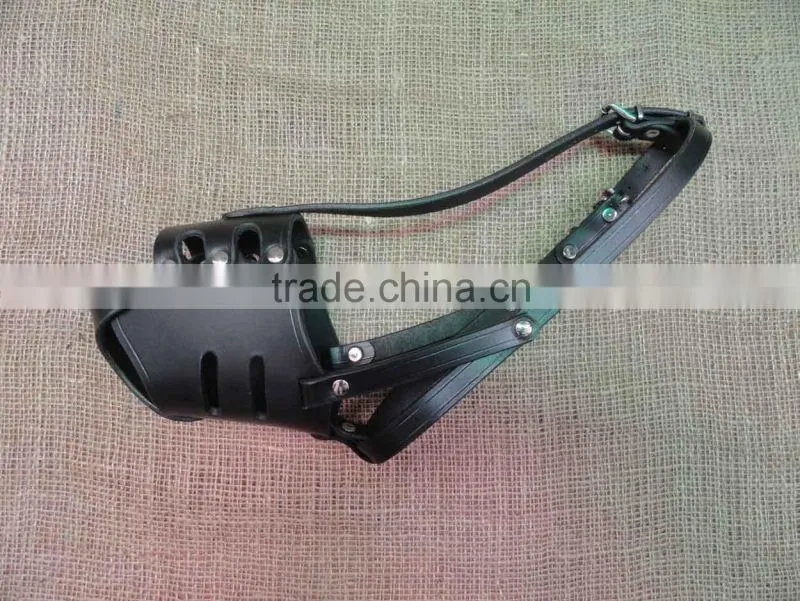 Wholesale Luxury New Design Genuine Leather Dog Muzzle