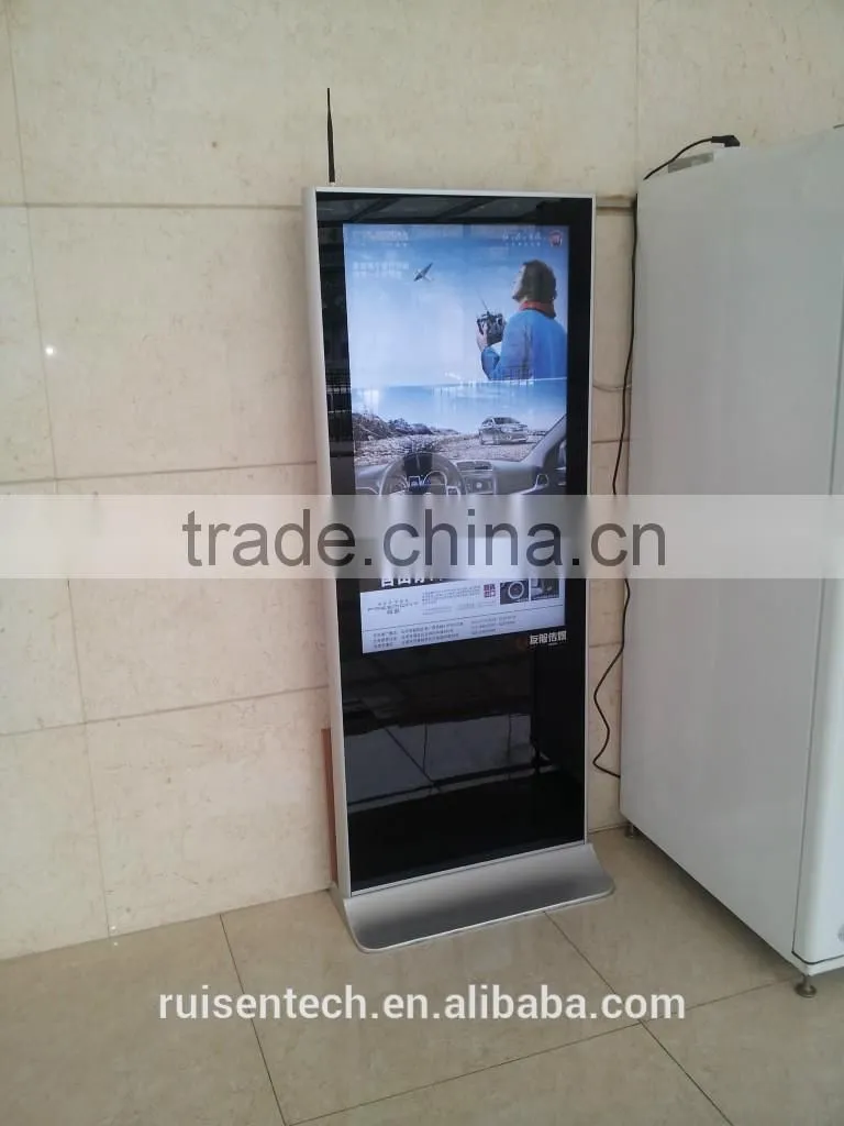 42 Inch Android Advertising Player Photo Booth Machines Panel Digital Signage Lcd Kiosk Stand 55 led touch screen monitor