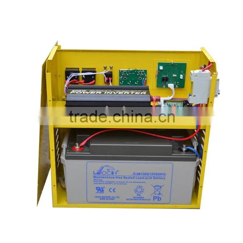 2015 hot sale portable home use solar generator 600w