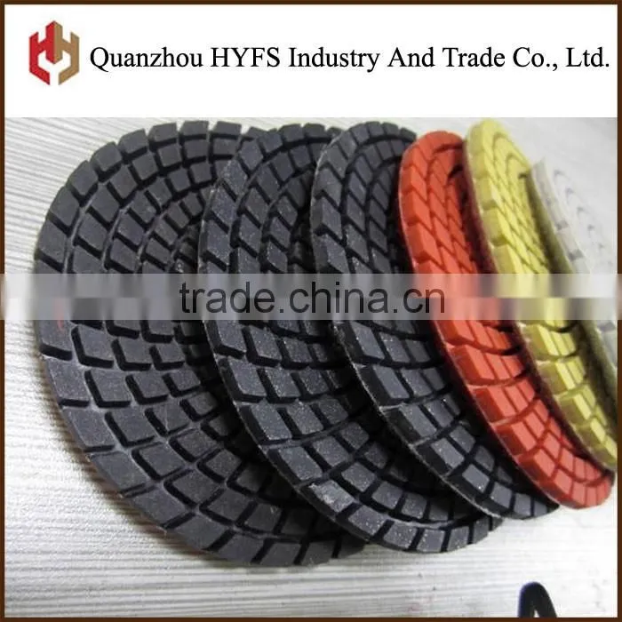 Chinia 4" Water Polishing Pad for marble, granite, concrete