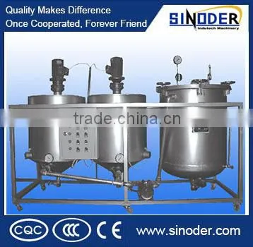 Selling oil refinery equipment/edible oil refinery with good quality