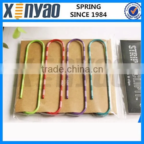 promotional gifts customer design colorful big metal paper clip