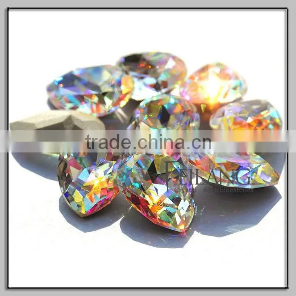 Pointback crystal stone