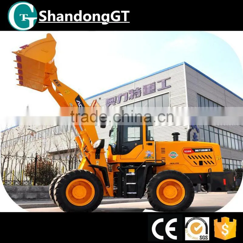 2.2ton wheel loader with road tyre