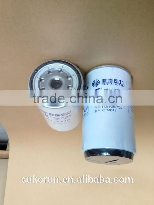 Weichai car oil filter 612630010239