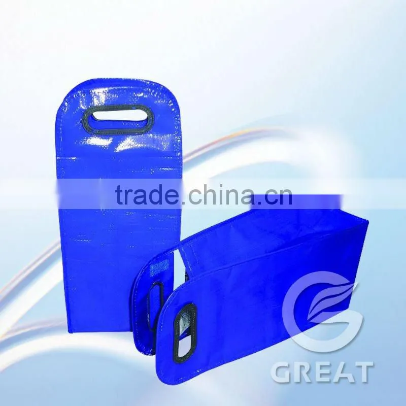 2013 Promtional PP Woven Bag With Diecut Handle