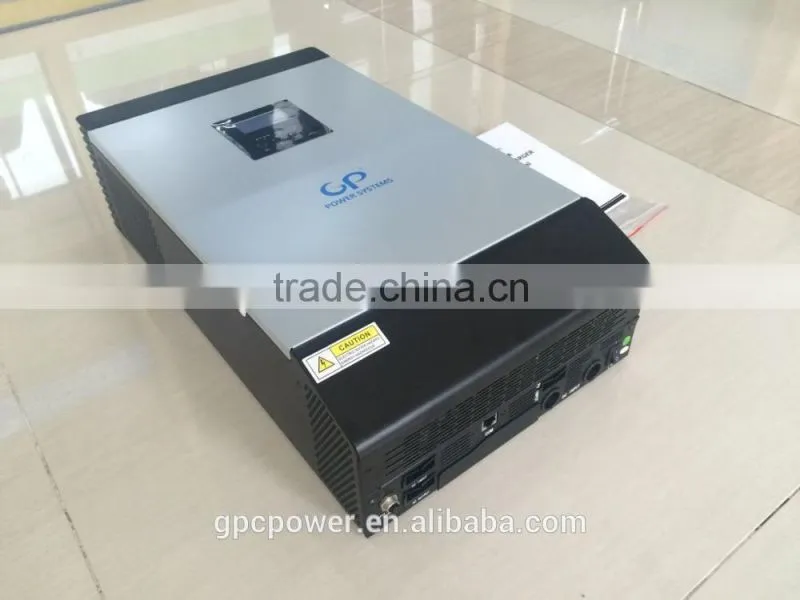 GP Inverter PWM Solar Inverter 2400W 24V 12V inverter with PV charger 110V 120V 220V 3000VA