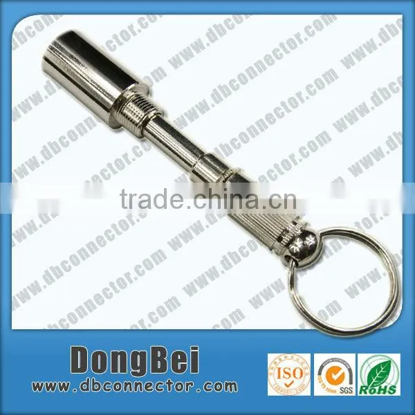 f type rg6 coaxial cable brass terminator