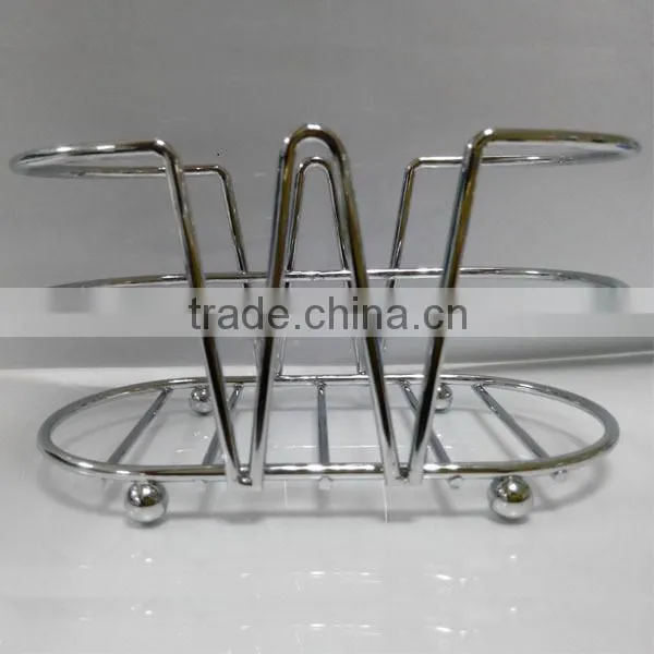 Chrome Wire Bathroom Hand Care Caddy