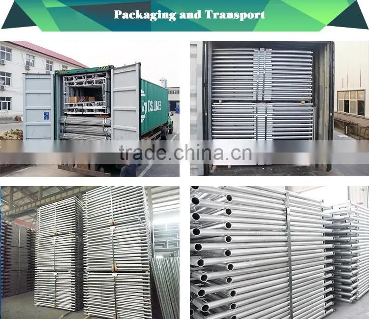 Cheap price and Light Weight Tubular Steel H Frame Scaffolding for sale