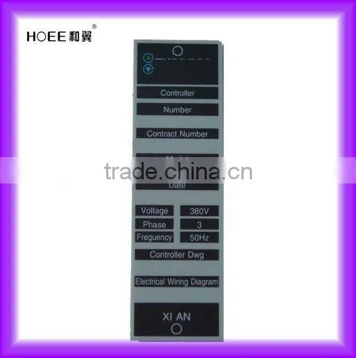electric switch panel with 3M467 adhesive