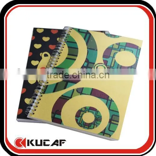 Customized Paper Spiral Notebook/school Notebook/kraft paper Notebook in Guangzhou