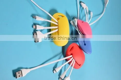4 in 1 USB Cable For IPhone6 For Samsung Galaxy