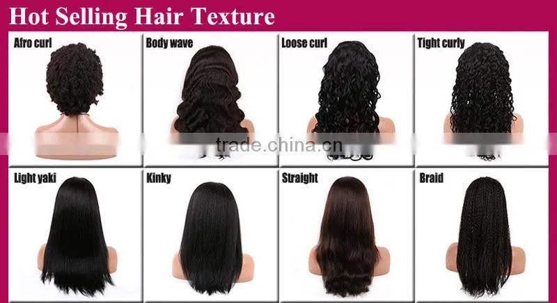 Natural Looking Virgin brazilian hair lace front wig 100% human hair full lace wig with baby hair