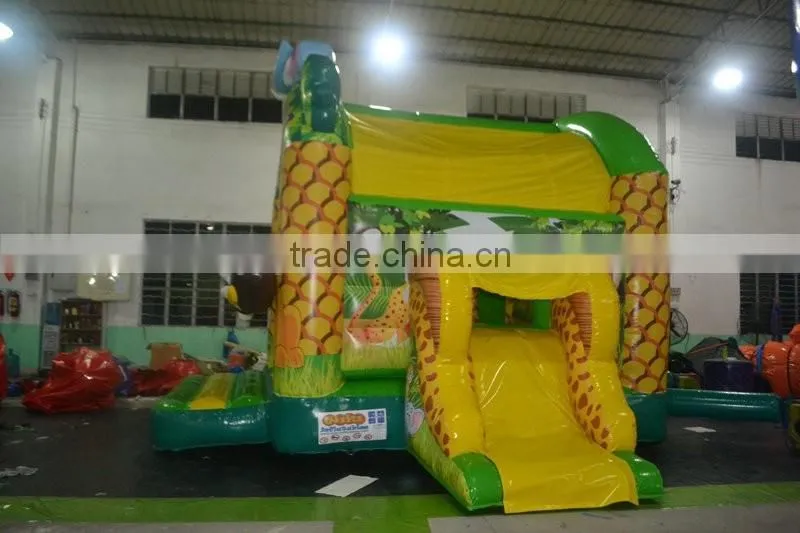 Hot selling best price small combo inflatable castle combo for kids