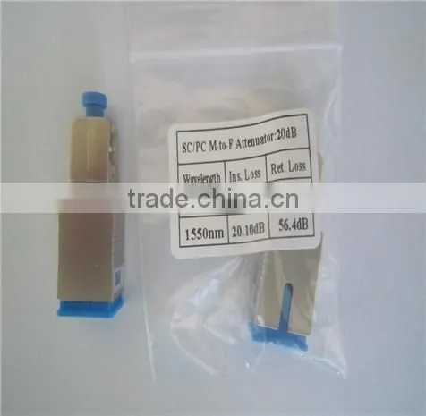 SC PC female to male 5dB fiber optic Attenuator SC female to male Fiber Optic Attenuator