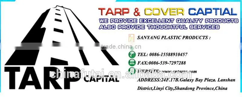 pe pvc tent cover tarpaulin