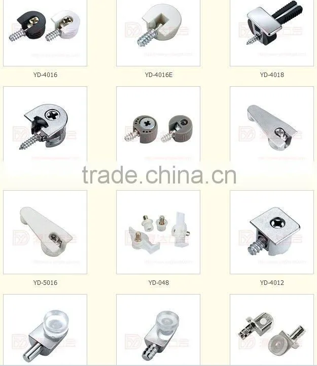 Zinc alloy 'D' Fix cam locks for panels