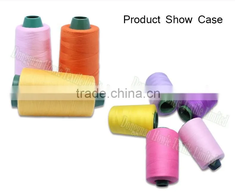 Ningbo China wholesale 40/2 100% spun polyester sewing thread