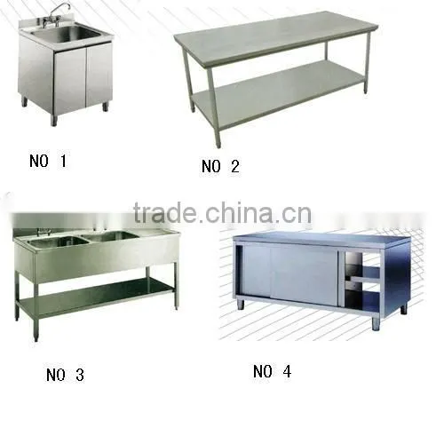 Stainless Steel Food Prep Worktable with Wheel