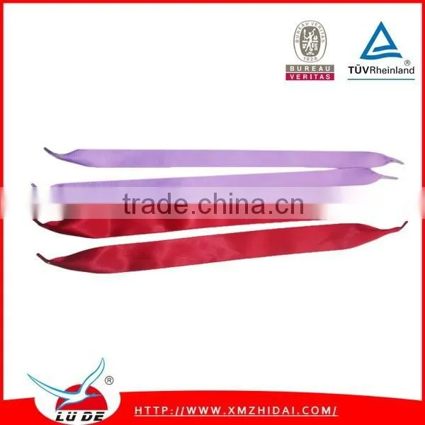 Hot sales printed satin ribbon handle for paper bag