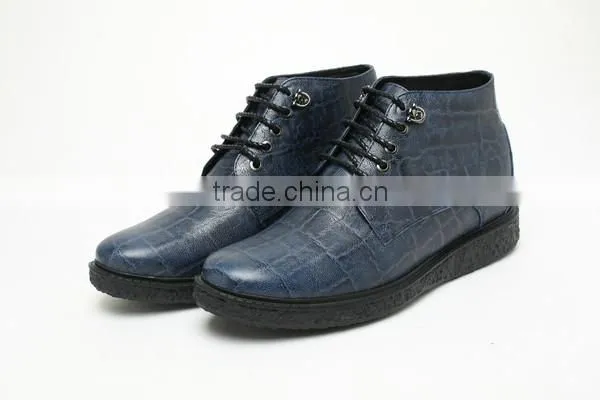2016 high heel cow leather boots