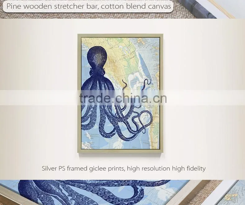 Oil paintings reproduction canvas prints bule sea paintings canvas