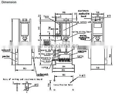 250A Vacuum Contactor 630A Vacuum Contactor 7.2KV Vacuum Contactor