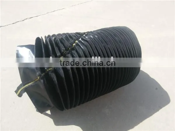 RUIAO machine round plastic cover with zip attached