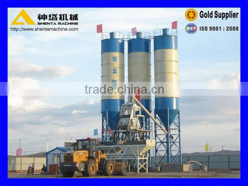 Good Stability & High Efficiency HZS50 mobile concrete batching plant