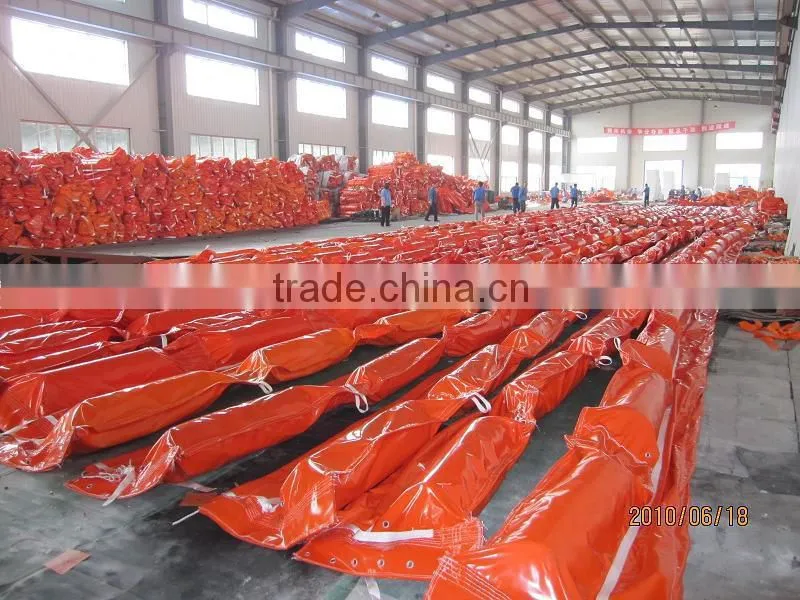 PVC oil containment boom