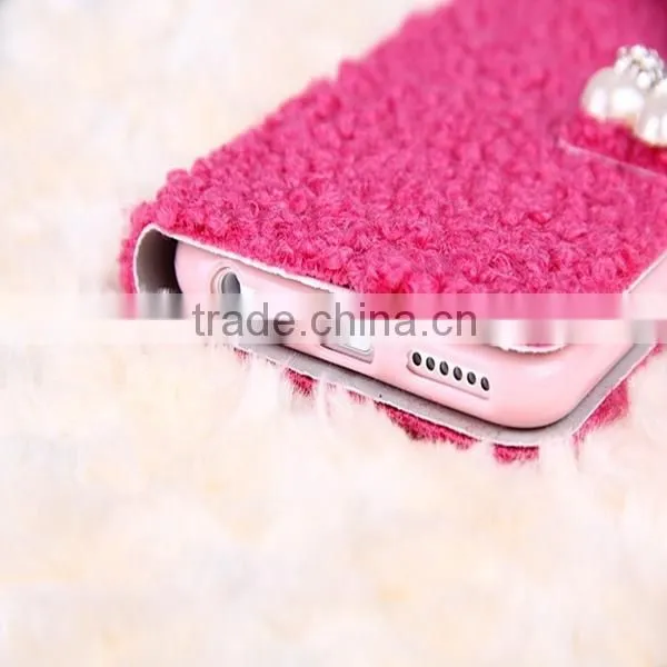 top quality wallet flip phone leather case for apple 6 plus, for iphone6 plus top flip cover