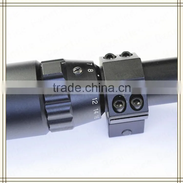 4-16x50 Best outdoor hunting rifle scope mounted with spotlight/lights for hunting airsoft