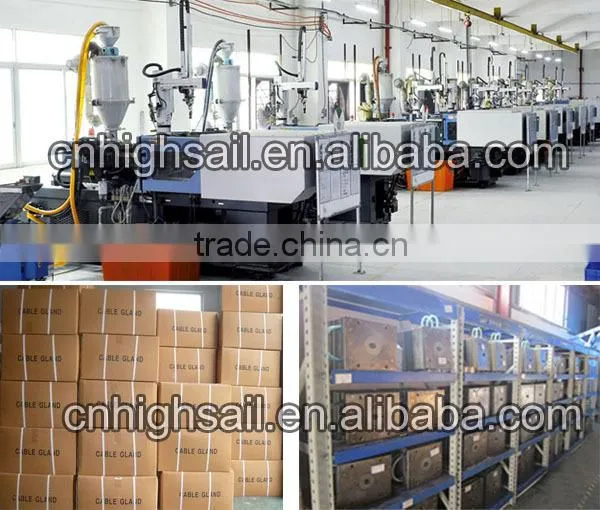 Rubber electric screw gland