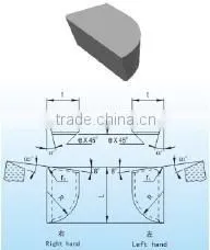 Best01 welded carbide inserts