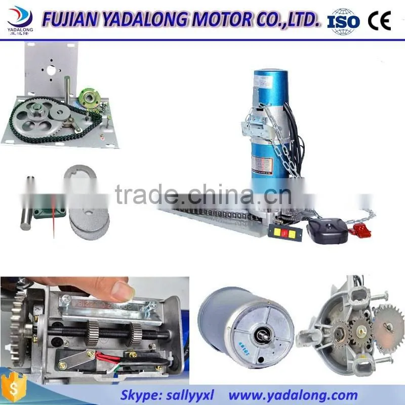 Automatic shutter opener/operator for sliding gate/garage door rollers