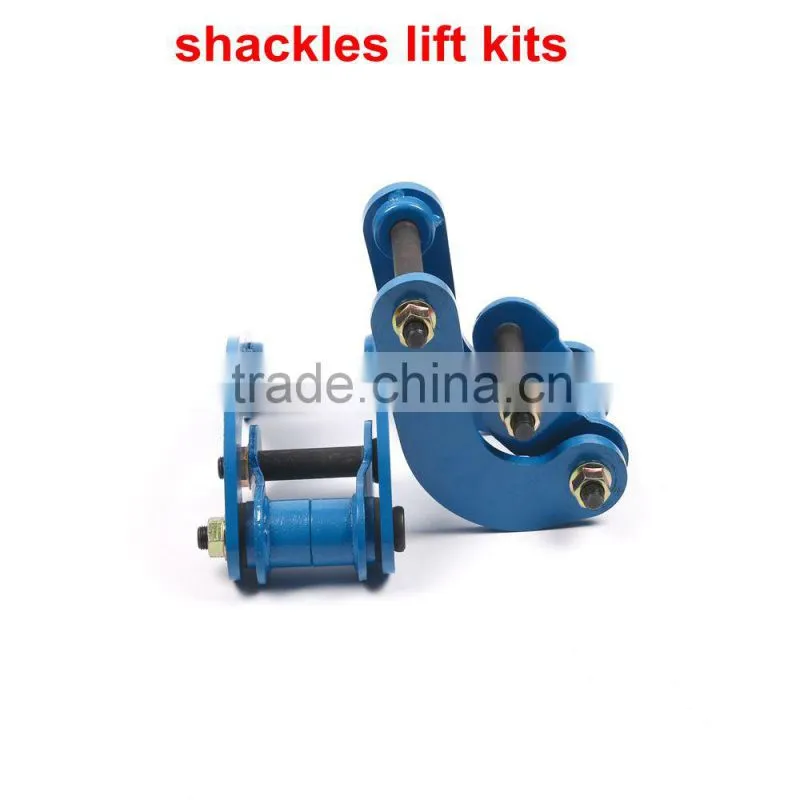 2 inch 4X4 rear lift kits and lift double shackles for latest pick-up Triton 2015