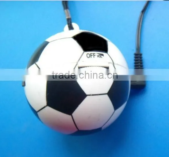 Mini AM FM football shape radio