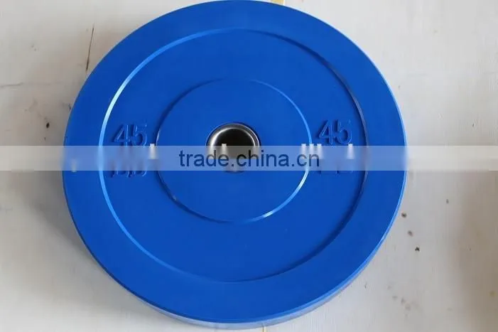 Solid Virgin Training Crossfit Rubber Bumper Plates
