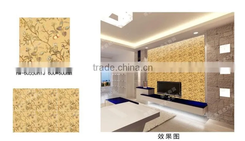 3D TV ceramic background wall tiles for living room