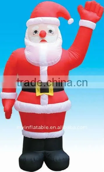 inflatable christmas santa
